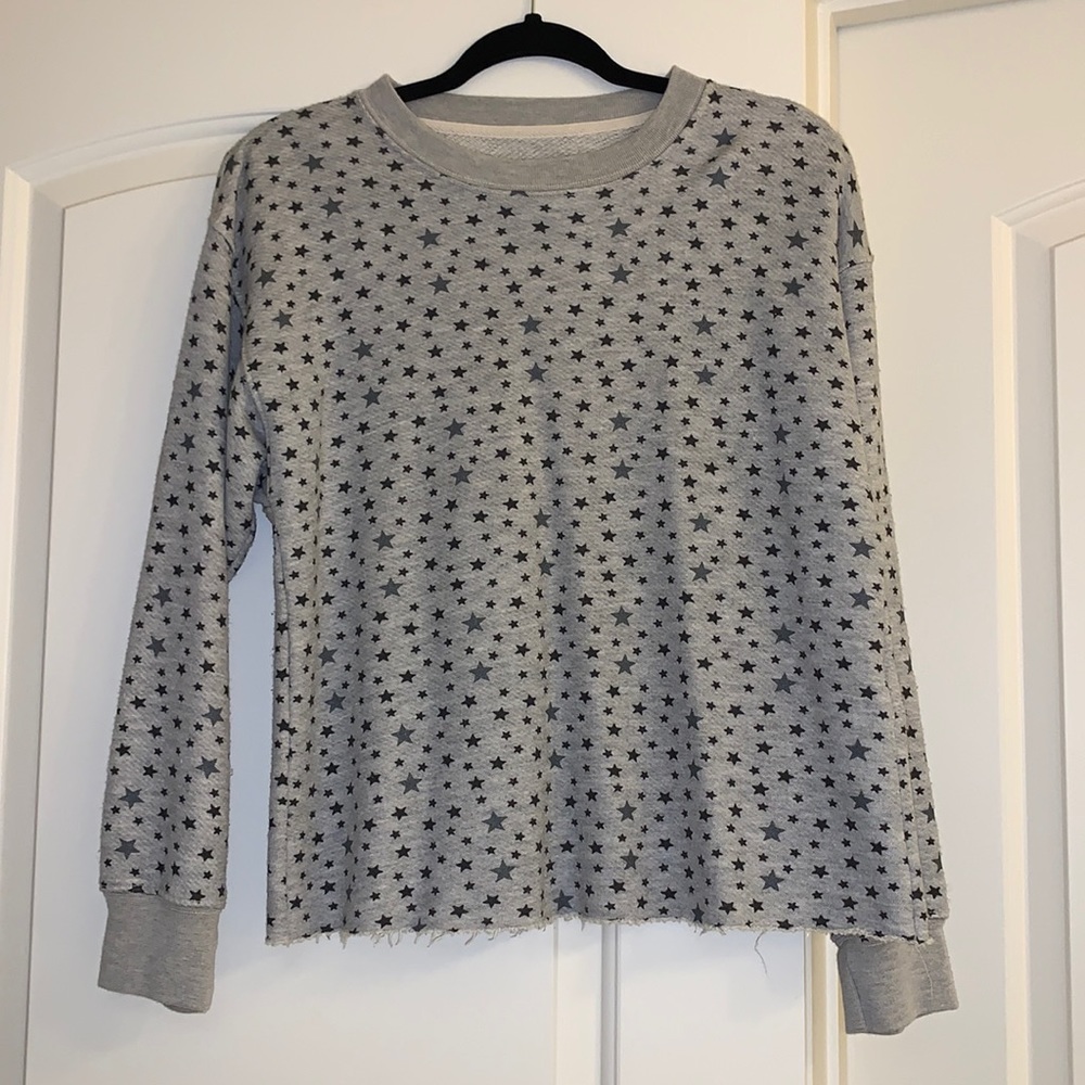 Current Elliot Star Sweatshirt Top